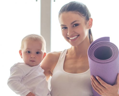 Nachbarschaft Neuhadern Yoga junge Muetter